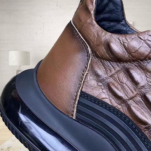 bottom fish pattern lightweight sports shoes