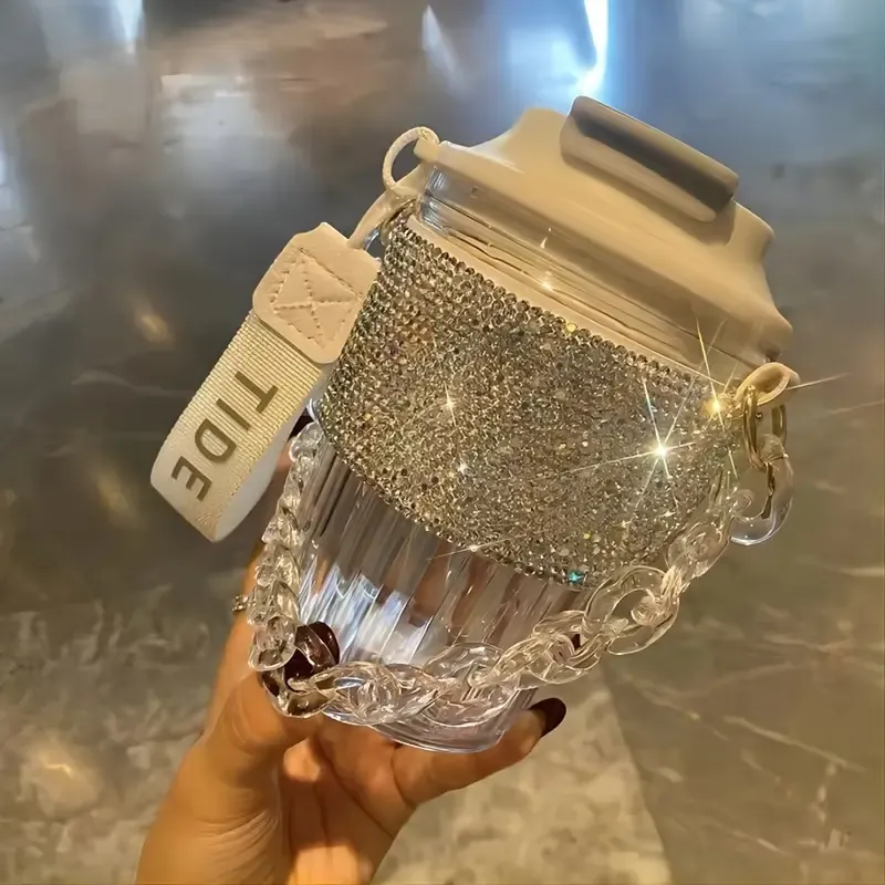Luxury Quadrilateral Portable Water Bottle