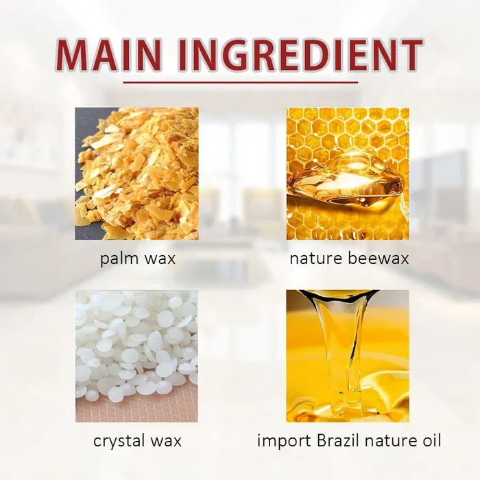 Natural polishing care wax