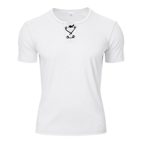Breathable casual short sleeves