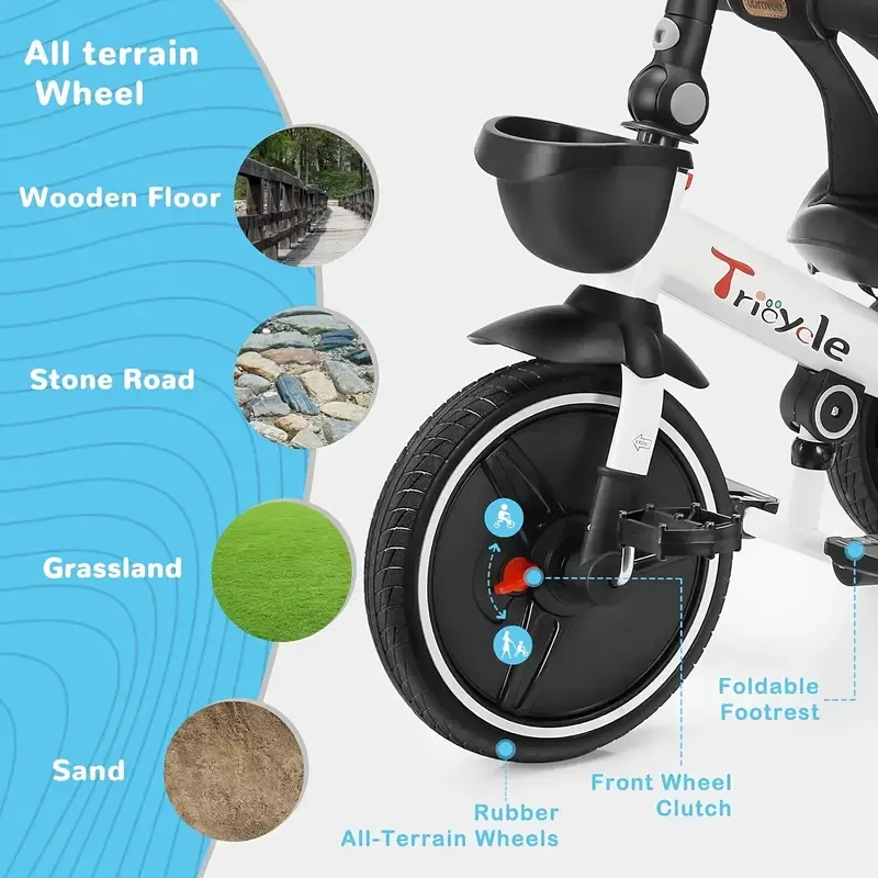 Deluxe Baby Tricycle