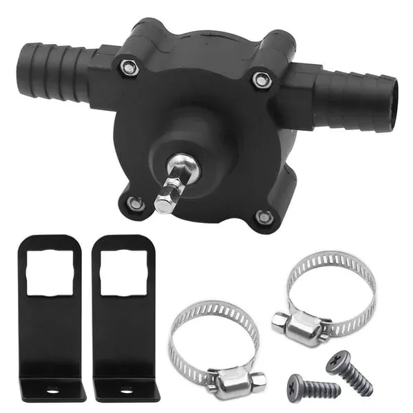 Household electric drill pump