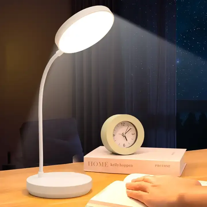 ⚡Only one kilowatt hour of electricity is needed a month⚡Eye protection desk lamp-Learning rechargeable reading desk lamp-Bedside lamp for bedroom