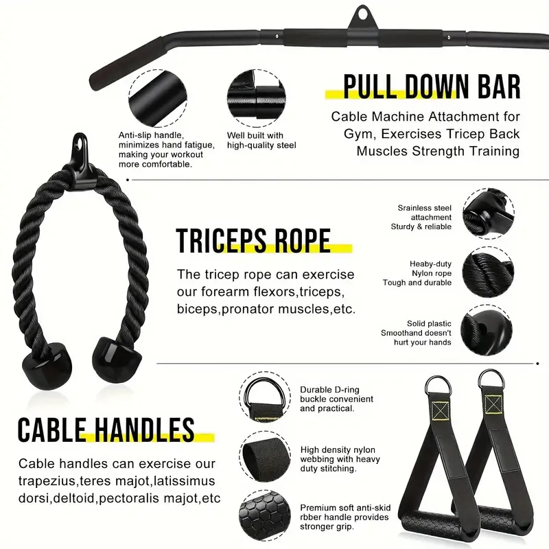 Premium Pull-Down Cable Machine