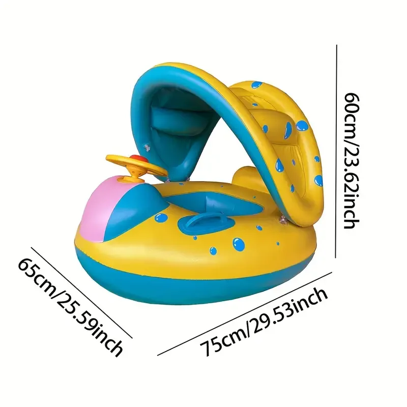 Fun Inflatable Kid's Swimming Ring