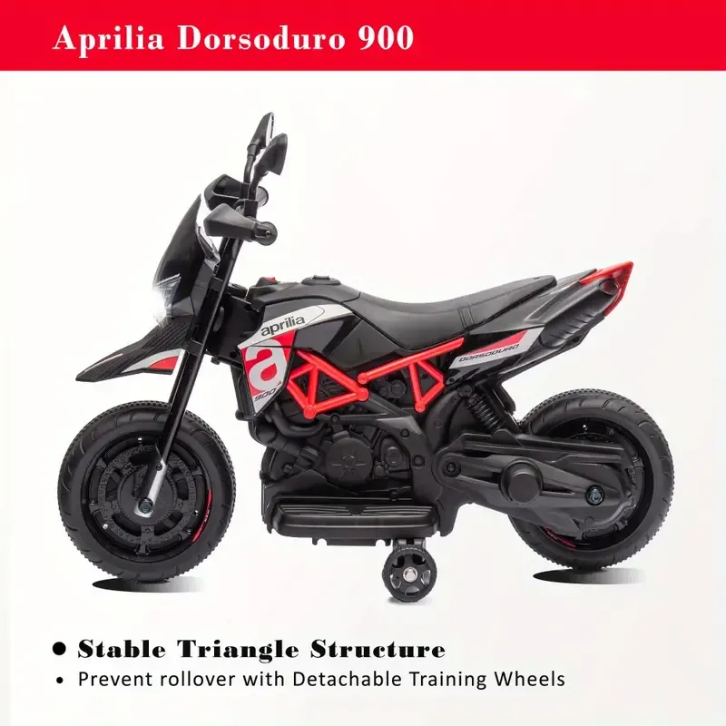 Kids' Electric Dirt Bike Ride-On Toy