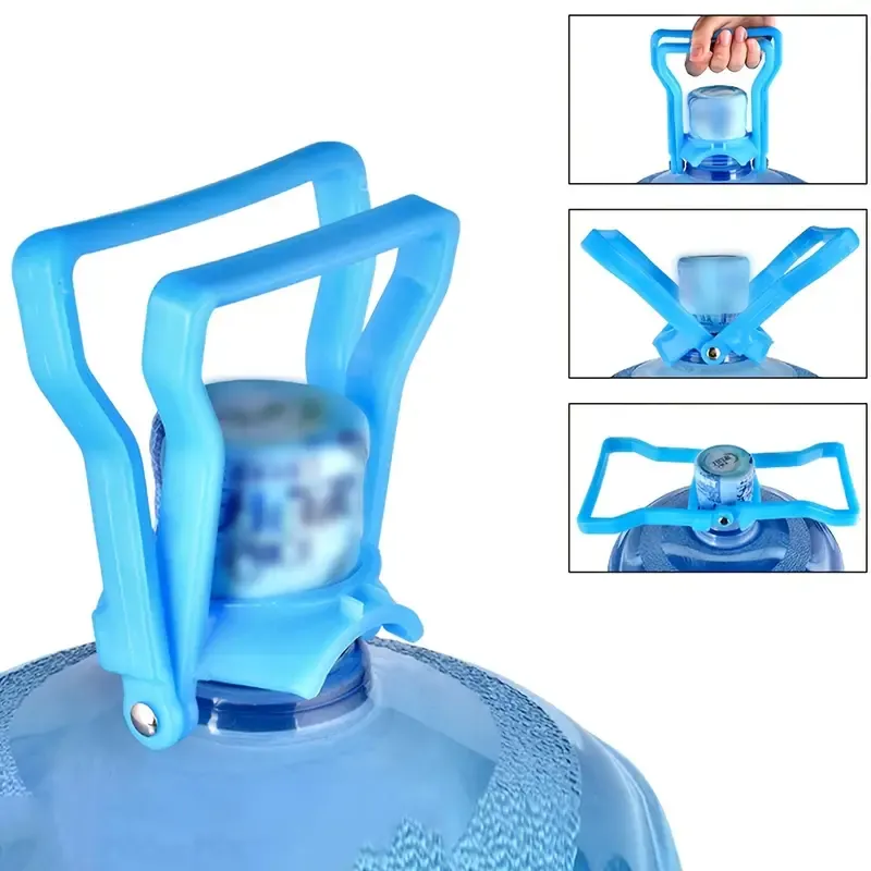 2pc Creative Double Ring Water Bottle Handle, Energy Saving Water Bucket Lifter 5.51in*5.12in 14.0cm*13.0cm