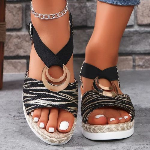 New trendy elastic band women's shoes