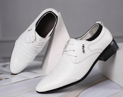 Versatile low-top comfortable leather shoes