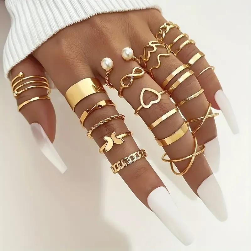 Fashion Stacking Rings