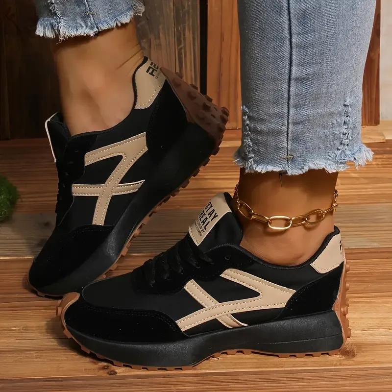 Stylish Colorblock Comfort Sneakers