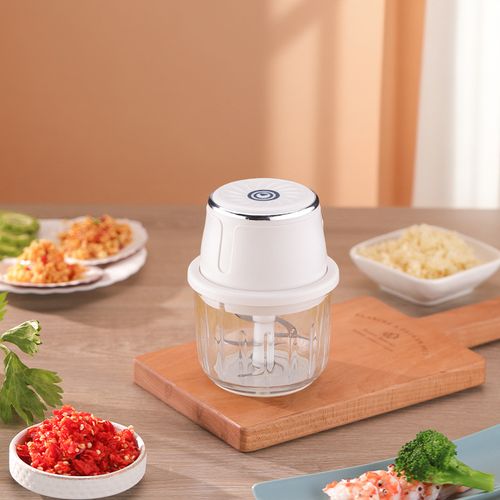 Mini cordless electric garlic chopper, garlic mincer, food processor, baby food maker, garlic grinder, meat grinder