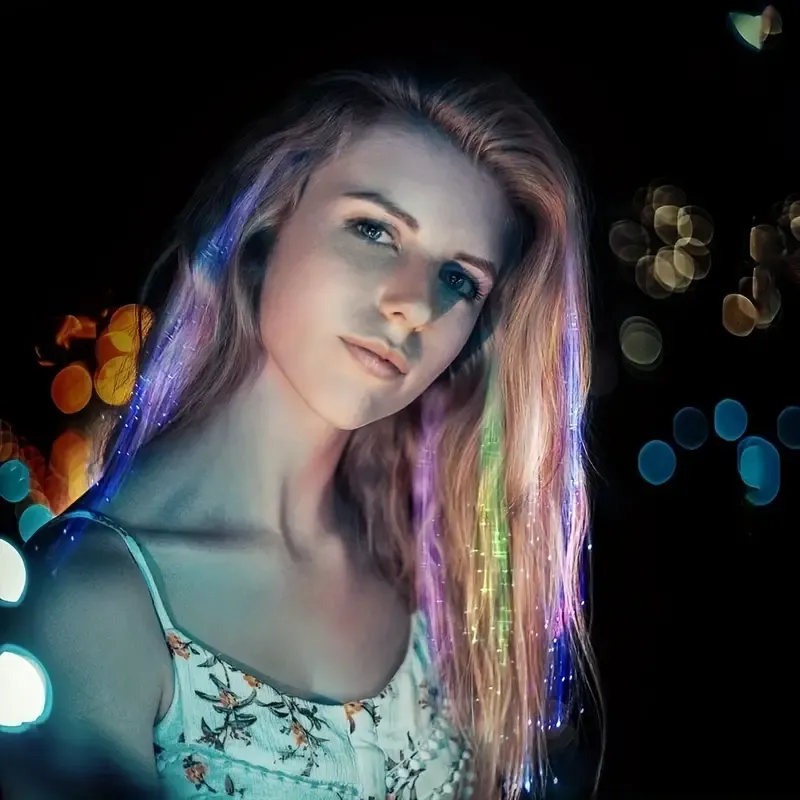 LED Color Butterfly Braids