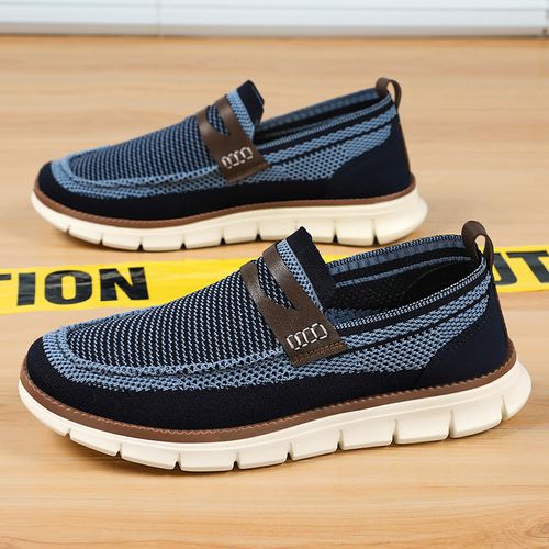 Comfortable Plus Size Men's Slip On Loafers Breathable
