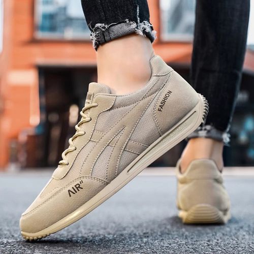 2025 New Arrival Forrest Gump Running Shoes Spring Korean Style Sports Casual Shoes Men's Sneakers Retro Waffle Forrest Gump Trendy Shoes