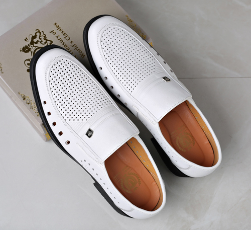 Summer breathable leather sandals thin business formal casu