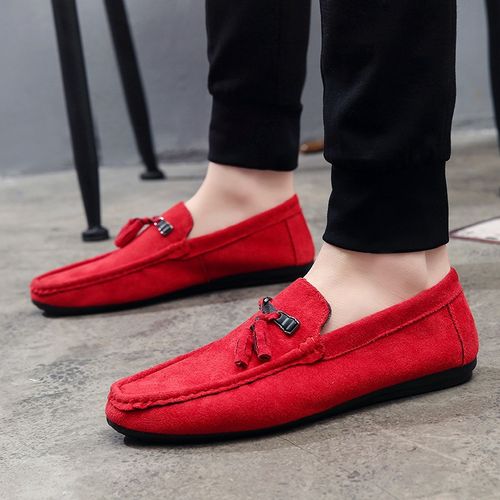 Comfy Solid Color Tassel Loafers