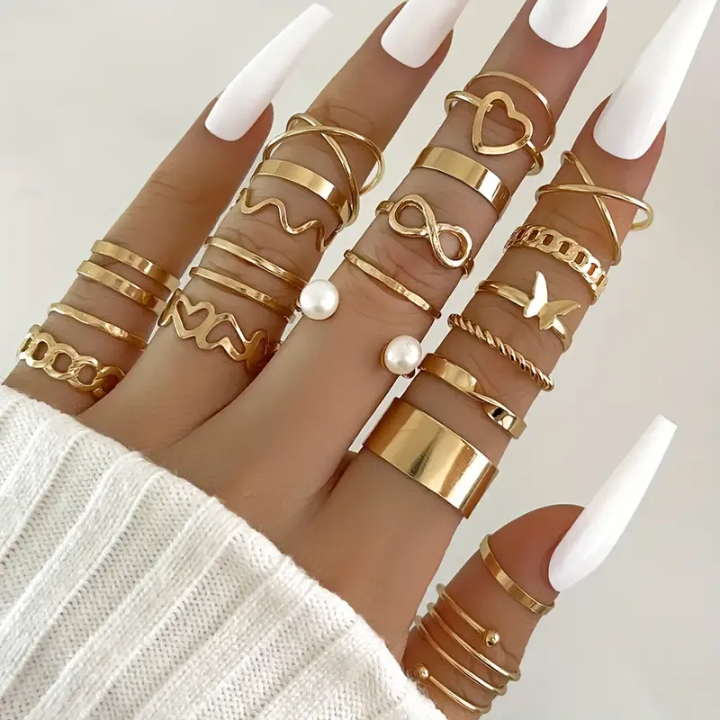 Fashion Stacking Rings