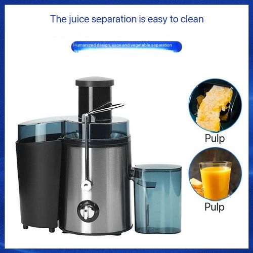 Cross-border multi-functional electric stainless steel juicer for kitchen use, large capacity, milk tea maker, fruit separator, blender, household use.