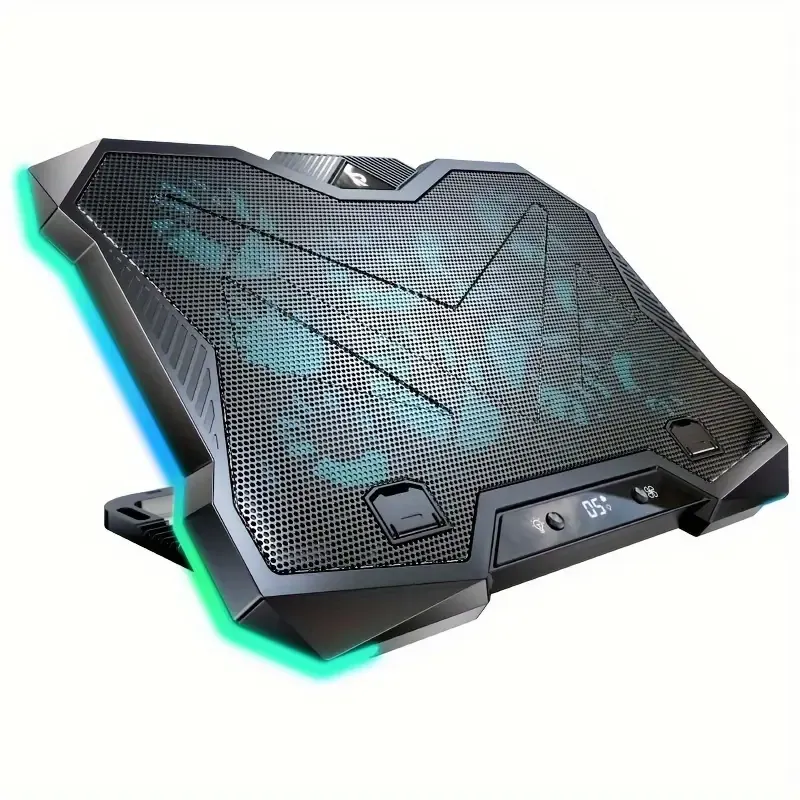 Gaming Laptop Cooling Pad with 10 Cooling Fans