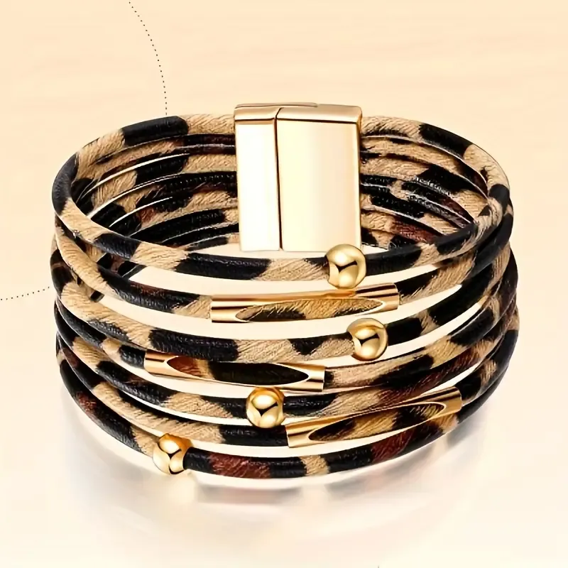 Leopard Print Jewelry Set