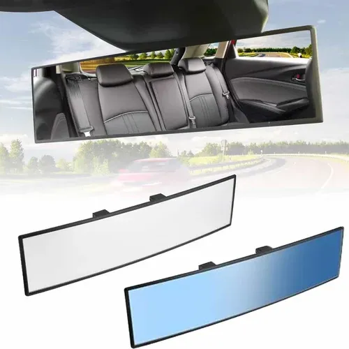 Universal Interior Clip On Panoramic Rearview Car Wide Angle Mirror