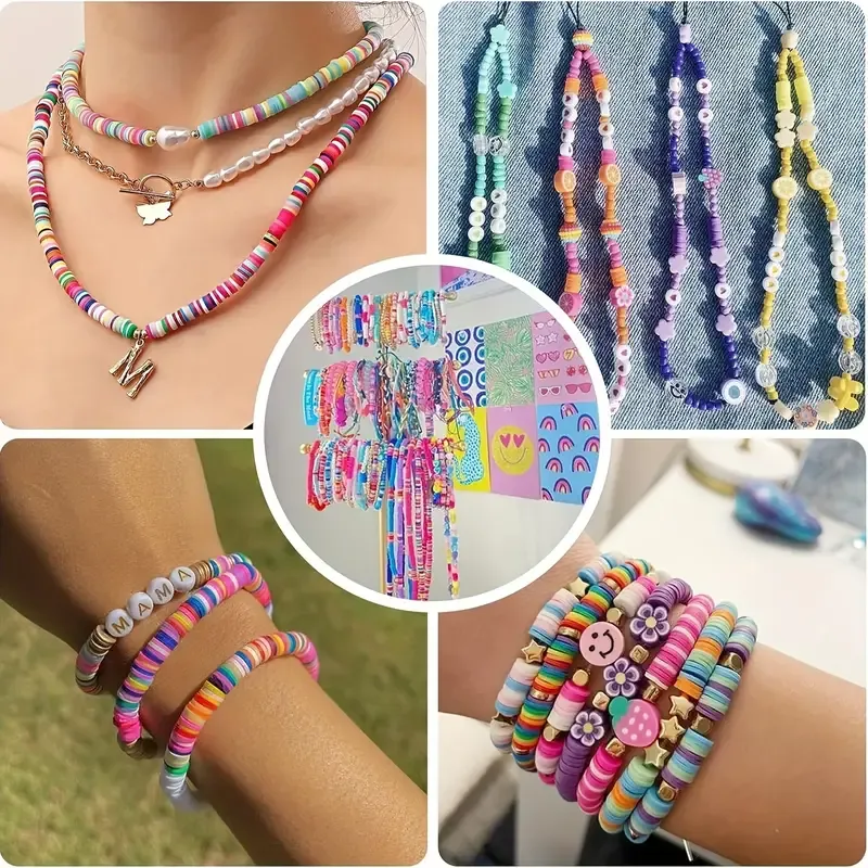 DIY Polymer Clay Bead Jewelry Making Kit