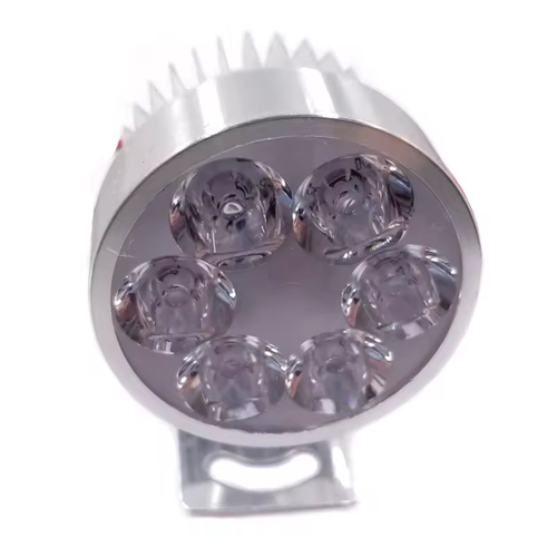 🔥Buy one get one free🔥-6LED strobe 12 volt led lights motorcycle round headlight