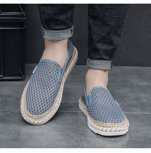 New one-legged men's mesh breathable casual fisherman's shoes