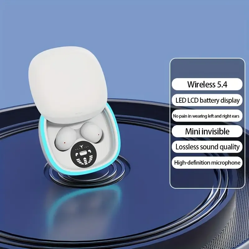 Ultra-Compact Wireless Earbuds with Long Battery Life, High-Fidelity Sound, Perfect for Outdoor Activities, Ideal Gift for Men, Women, and Students, Perfect for Christmas or Halloween