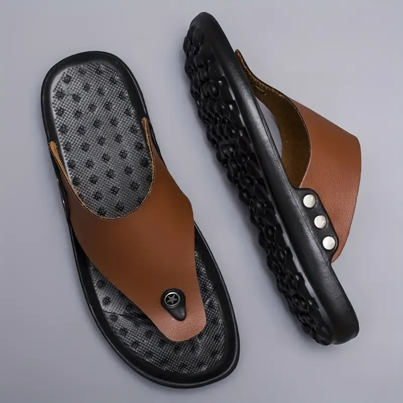 Unisex Trendy Simple Breathable Non-slip Slip On Sandals Casual Summer Beach Outdoors Slippers For Men Women
