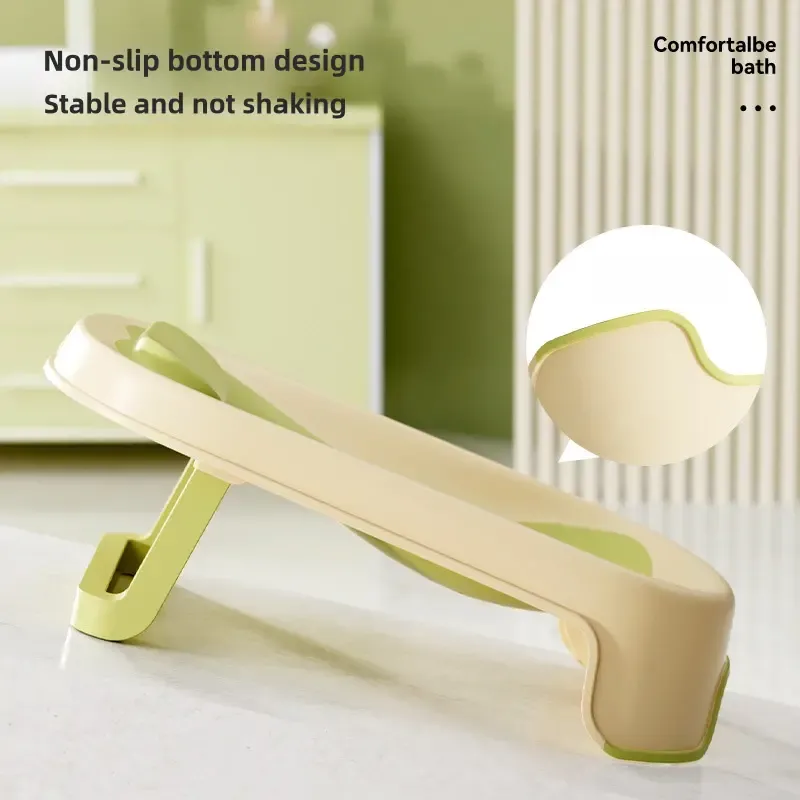 Foldable Baby Bathing Tray: Suitable for Newborns to 3 Years Old - Perfect for Bath Time Fun!