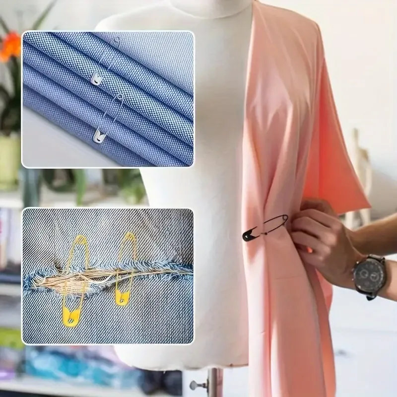 Heavy-Duty Safety Pins Set