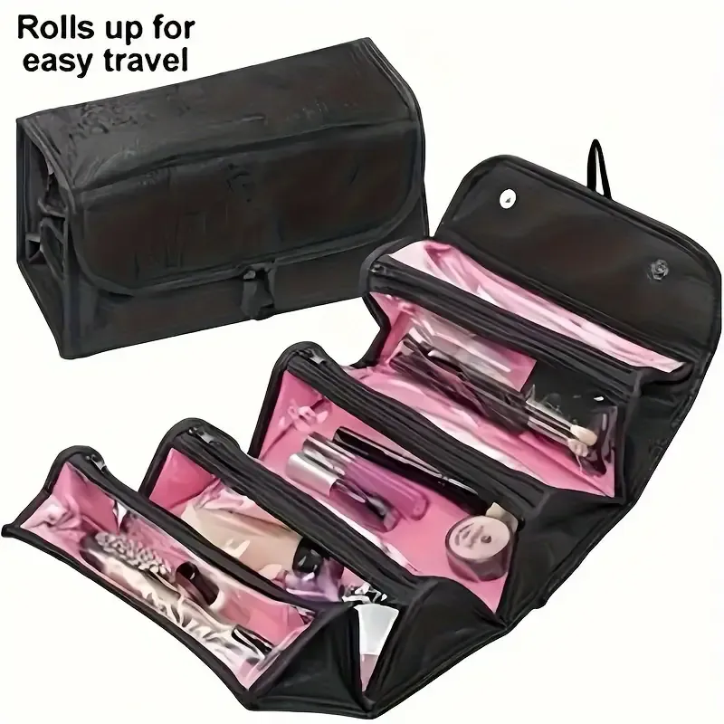 Hanging Large Capacity Four-layer Travel Bag, Toiletry Bag, Jewelry Bag, Makeup Bag Storage Bag