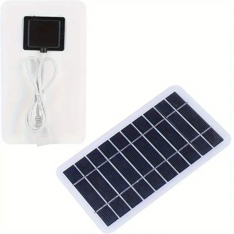 🔥LAST DAY BIG SALE 🔥Outdoor Solar USB Charger for Travel and Camping - Portable Solar Charging Panel for Power Bank, Mobile Phone, Flashlight, and Fan - Universal Solar Powered Charger with Female to Male Connector, 0-5W Output Power, ≤36V Operating Voltage, USB Connector Type, Travel Adapter Feature