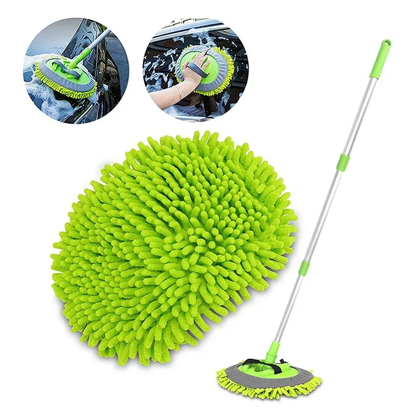 2 in 1 Car Cleaning Brush Mop
