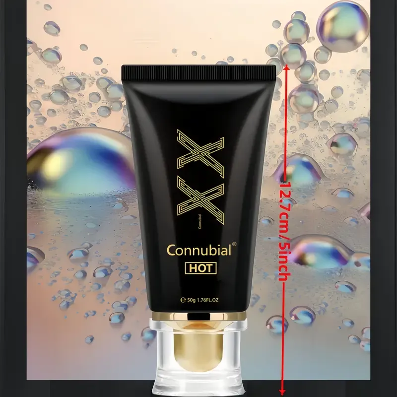 Elegant Black Massage Cream