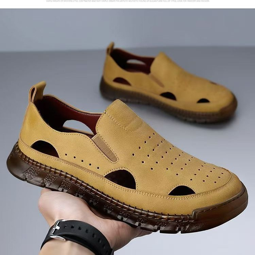 Summer beach sandals mesh breathable casual shoes