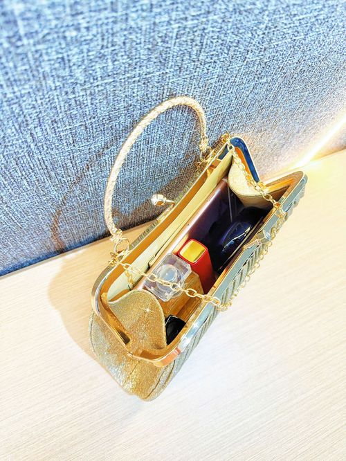 Clutch bag diamond-studded shoulder crossbody evening bag tassel diamond small bag