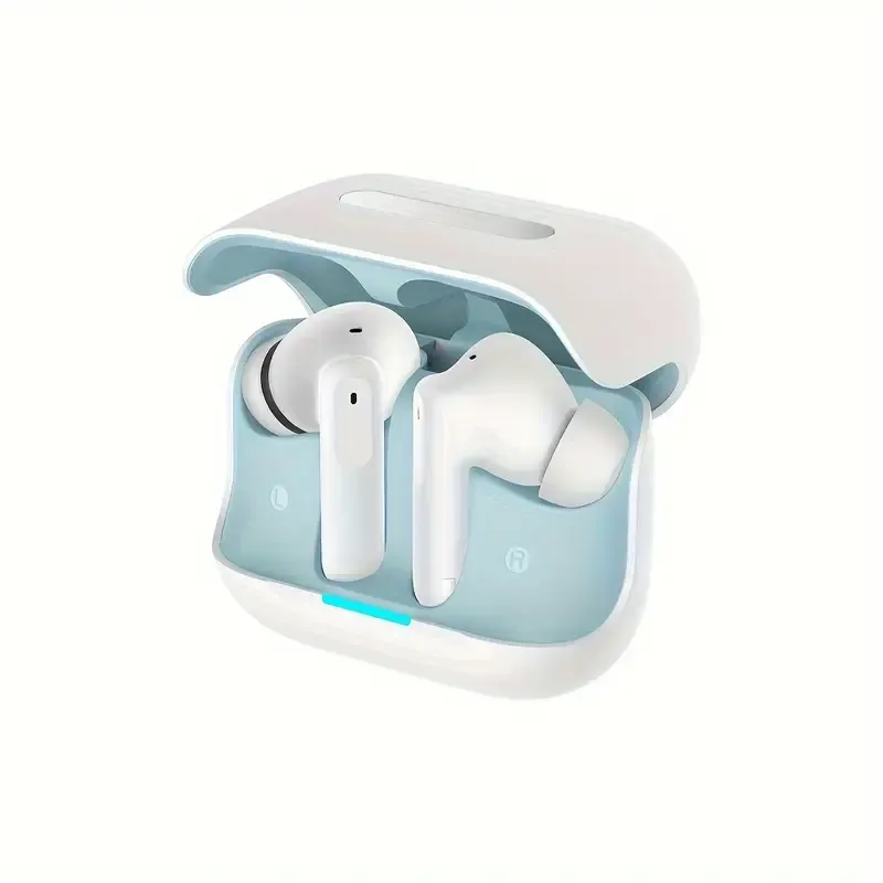 🔥🔥Hot Sale🔥🔥70% off 🔥Long Battery Life TWS Active Noise Cancellation Wireless Sports Earbuds - Touch Control, Type-C Charging Case - Sleek Black & Orange Design for Android.Apple Compatibility