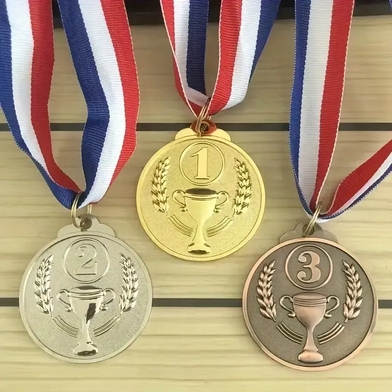Golden Silver Bronze Medals