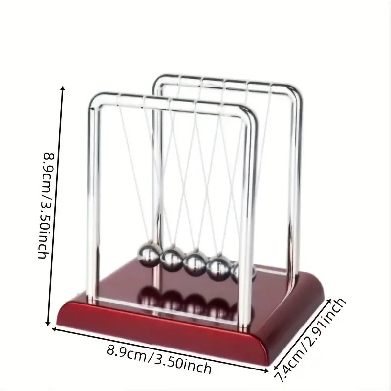 Newton cradle bouncing ball