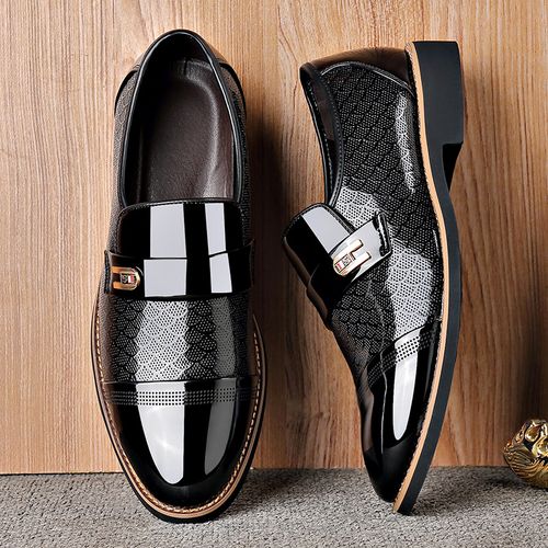 High-end business formal leather shoes