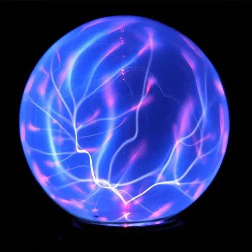 Novel magic crystal plasma plasma body ball touch flashing light