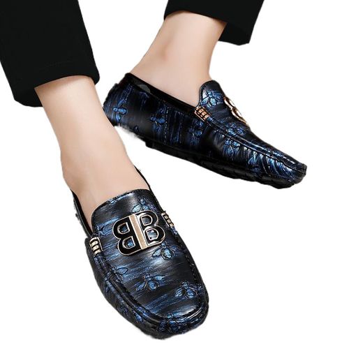 Men's Fashion Loafers, New Trendy Skull Print