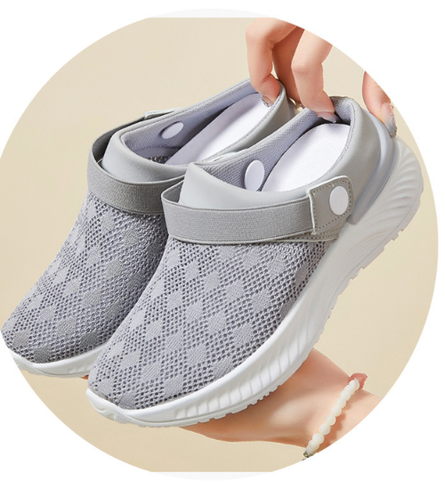 Women's half-slippers soft sole lazy soft sole slip-on casual shoes