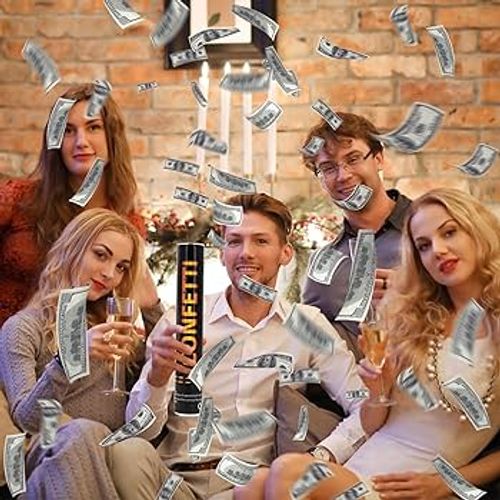 Golden Handheld Cash Gun