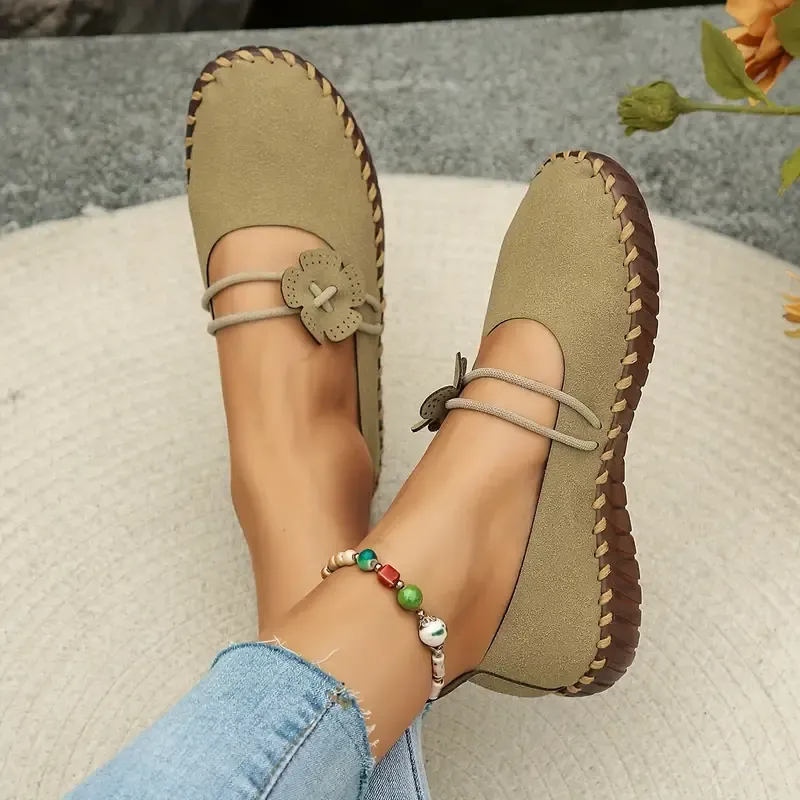 Stylish Solid Color Flats for Women