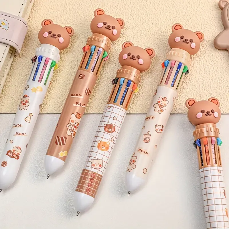 Unisex Cartoon Bear Multi
