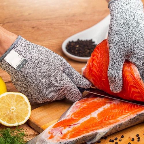 Anti-cut Gloves Cut Proof Stab Resistant Safety Gloves Breathable Fish Meat Butcher Cut-Resistant Working Glove